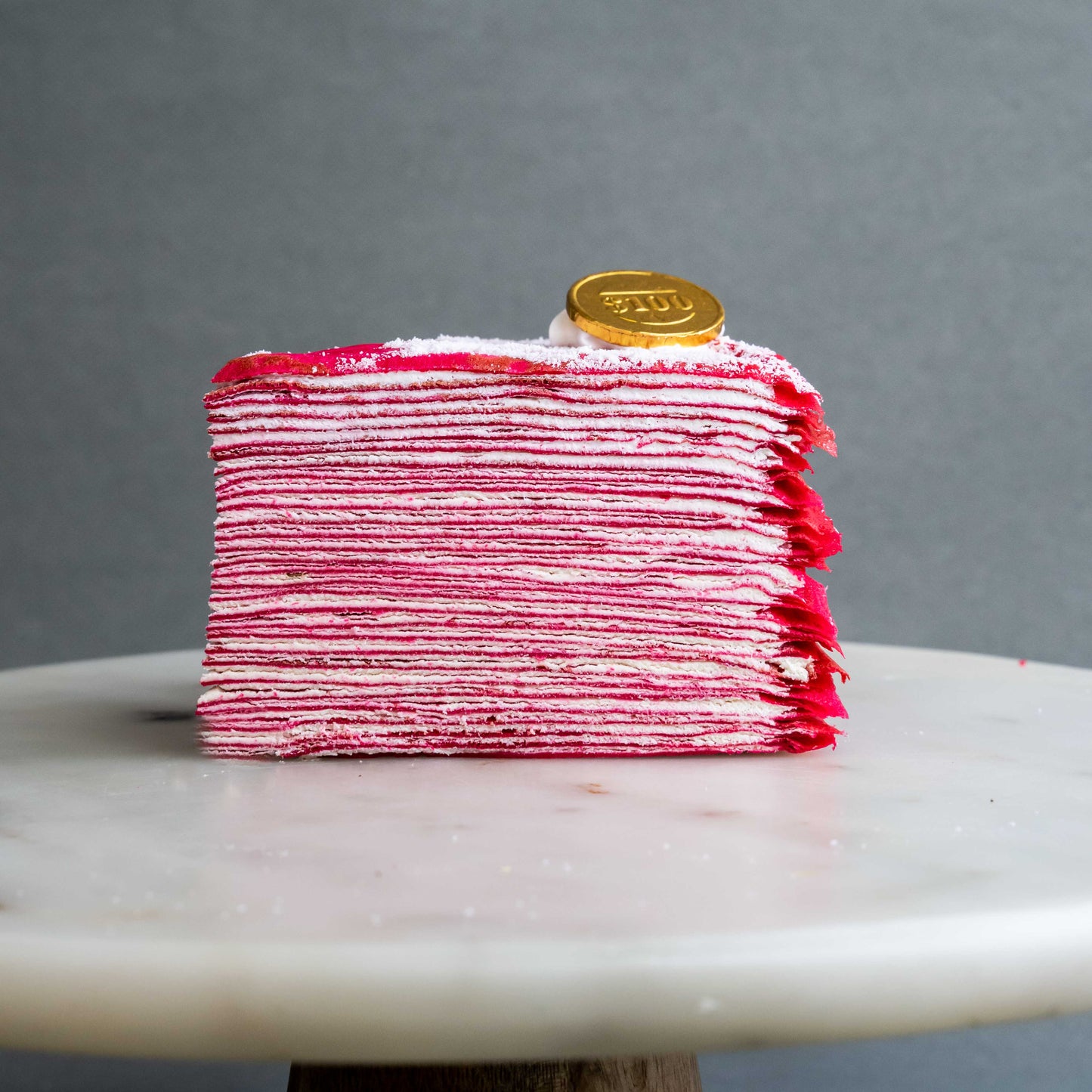 28 Layers of Prosperity Mille Crepe Cake 8"