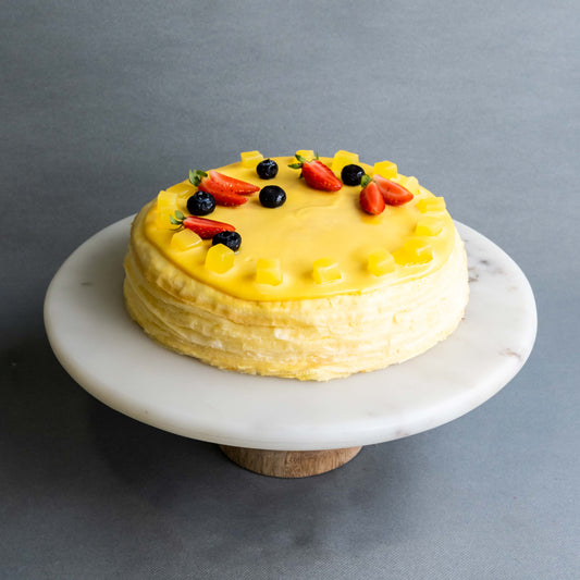 Alphonso Mango Mille Crepe Cake 8"