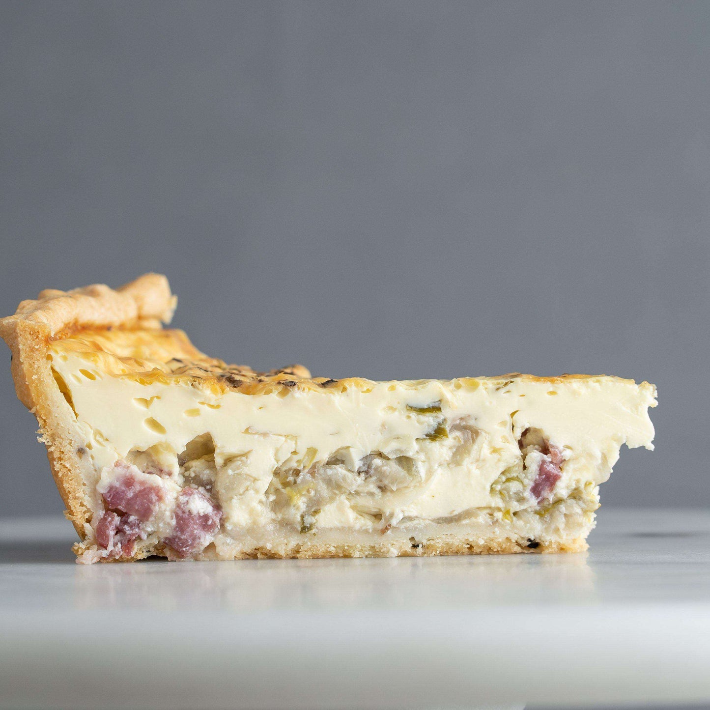 Beef Bacon Quiche 9"