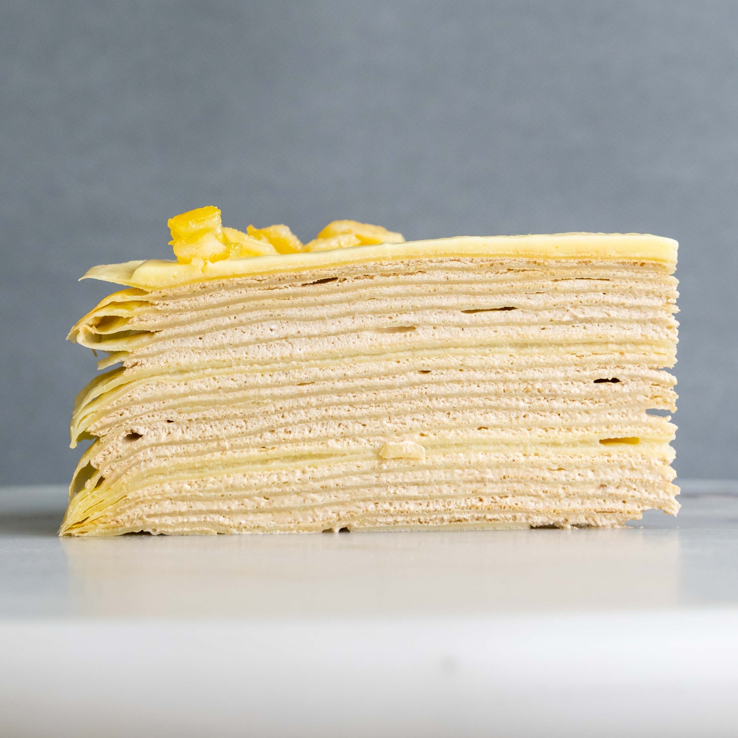 Bergamot Lemon Earl Grey Mille Crepe Cake 8"