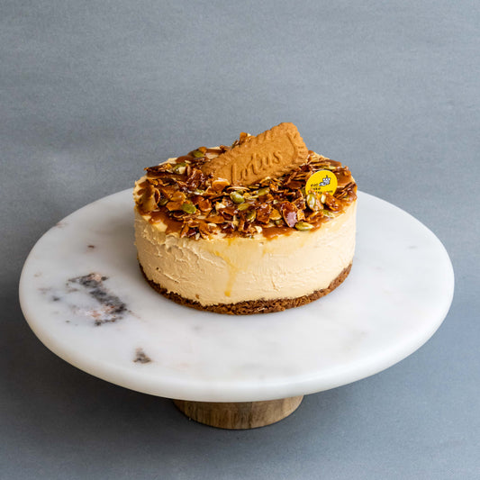 Speculoos Cheese with Caramelized Almond Cake 6"