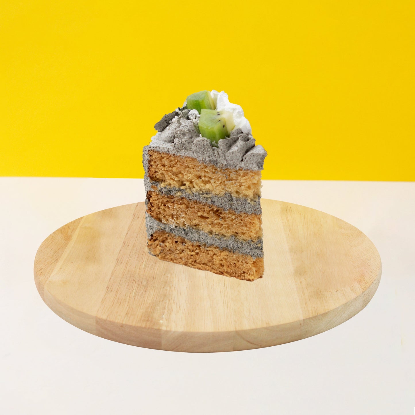 Black Sesame Vegan Cake