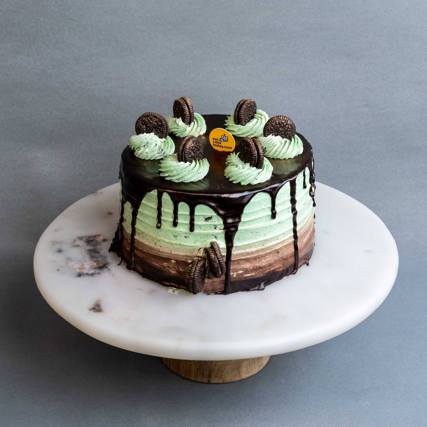 Chocolate Mint with Oreo Cake 6"