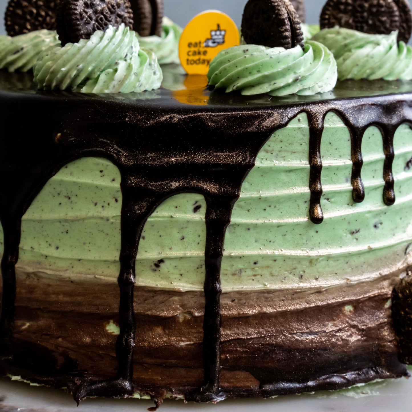 Chocolate Mint with Oreo Cake 6"