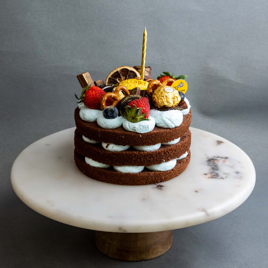 Dad's Chocolate Mint Naked Cake