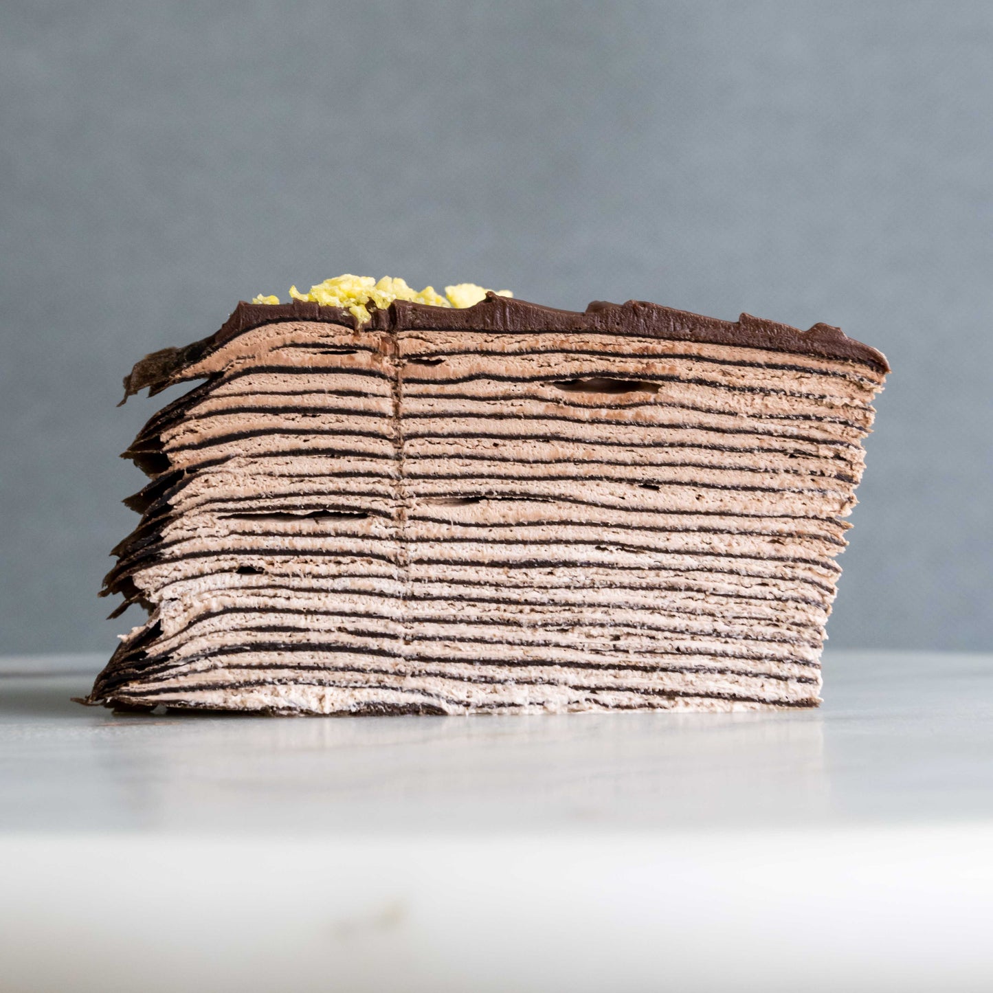 Dutch Double Chocolate Mille Crepe Cake 8"