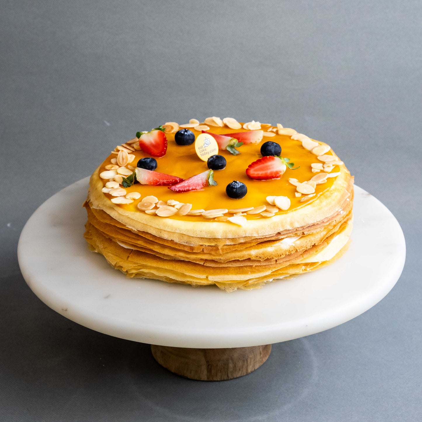 Himalaya Salted Caramel Mille Crepe Cake 8"