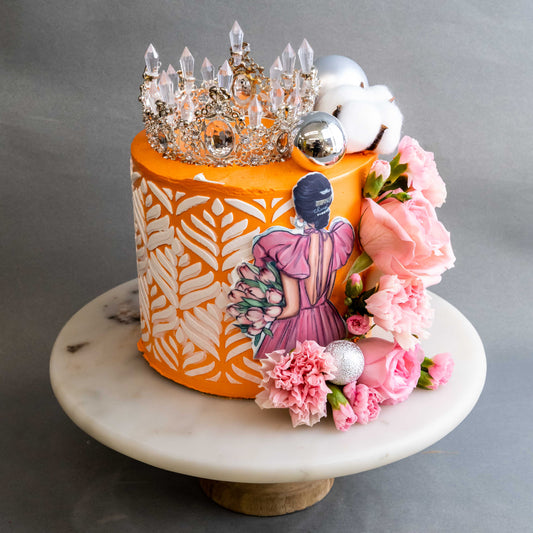 My Queen Designer Cake 6"