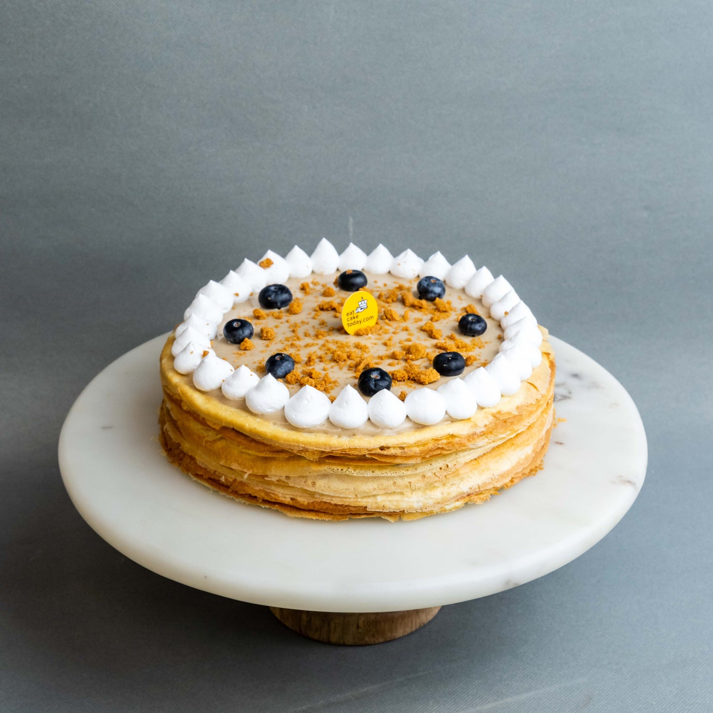 Shizuoka Hojicha Mille Crepe Cake 8"