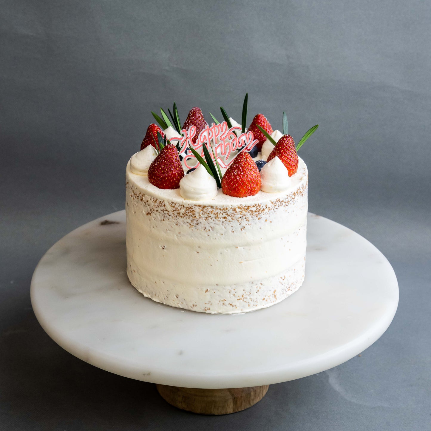 Strawberry Garden Cake