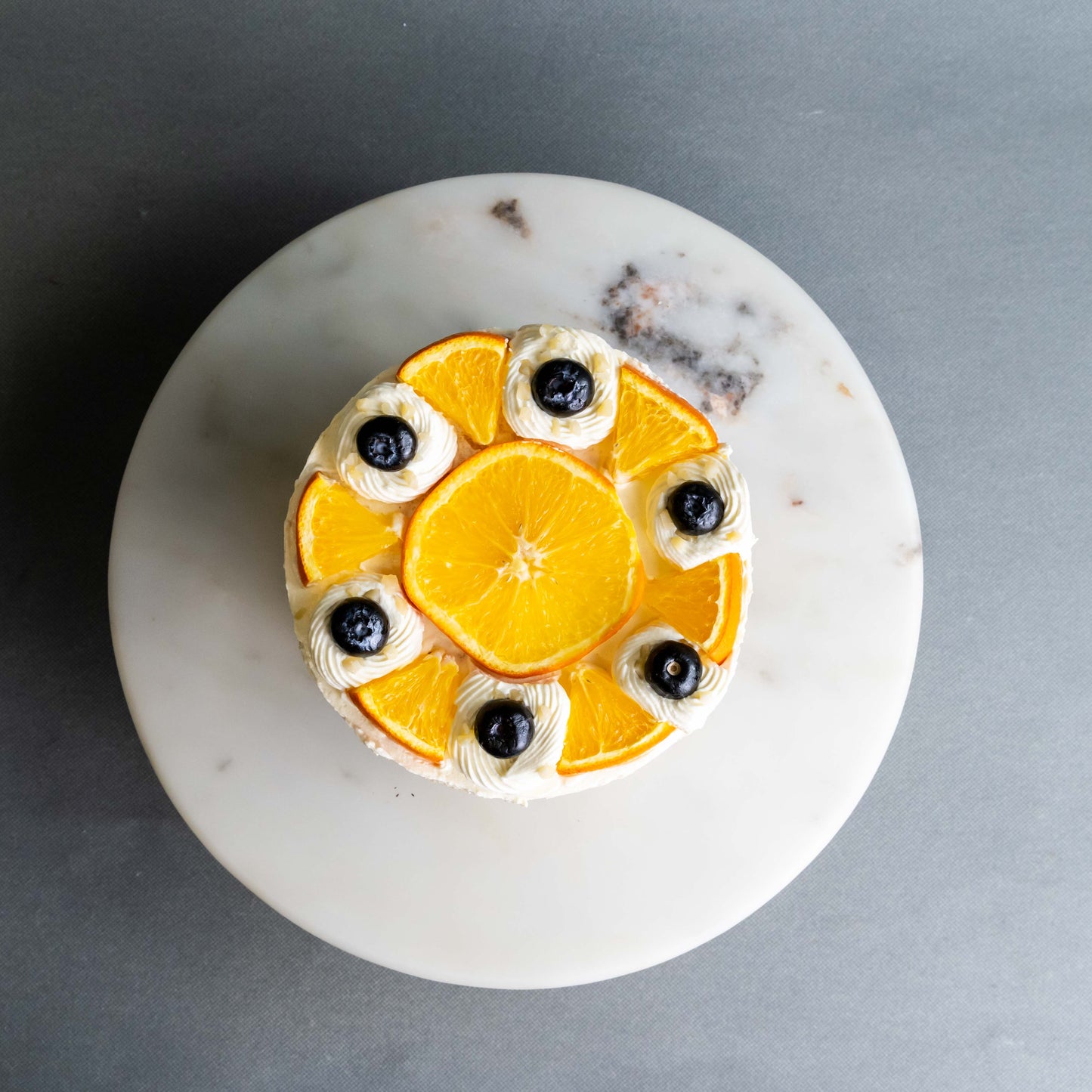 Valencia Orange Vegan Cake