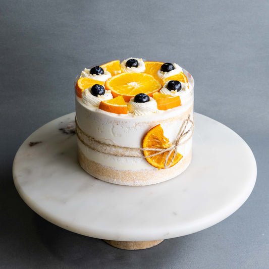 Valencia Orange Vegan Cake